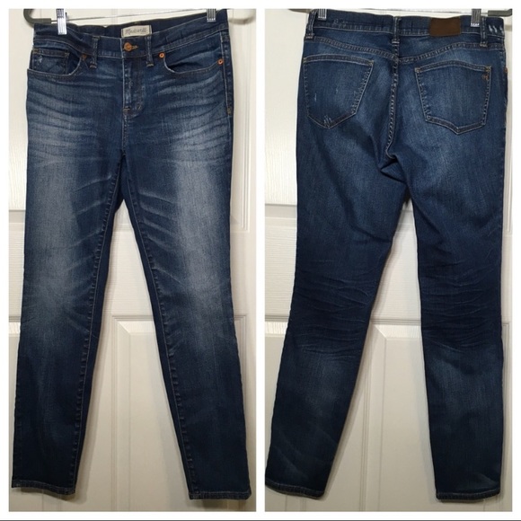 Madewell Skinny Skinny High Riser Jeans River Wash - Picture 1 of 5